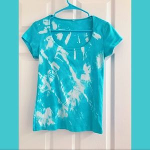 Tie Dye Tiffany Blue T-Shirt